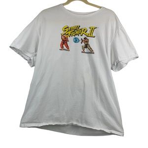 Street Fighter II by Capcom Men's Graphic T-Shirt Size XL